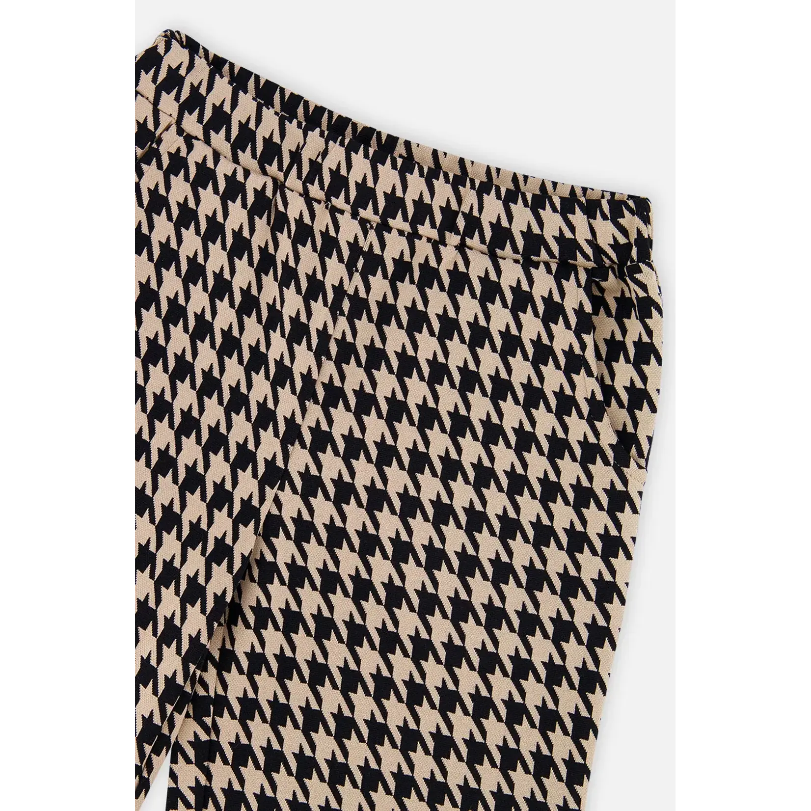 Deux Par Deux Deux Par Deux - Flare Houndstooth Pant