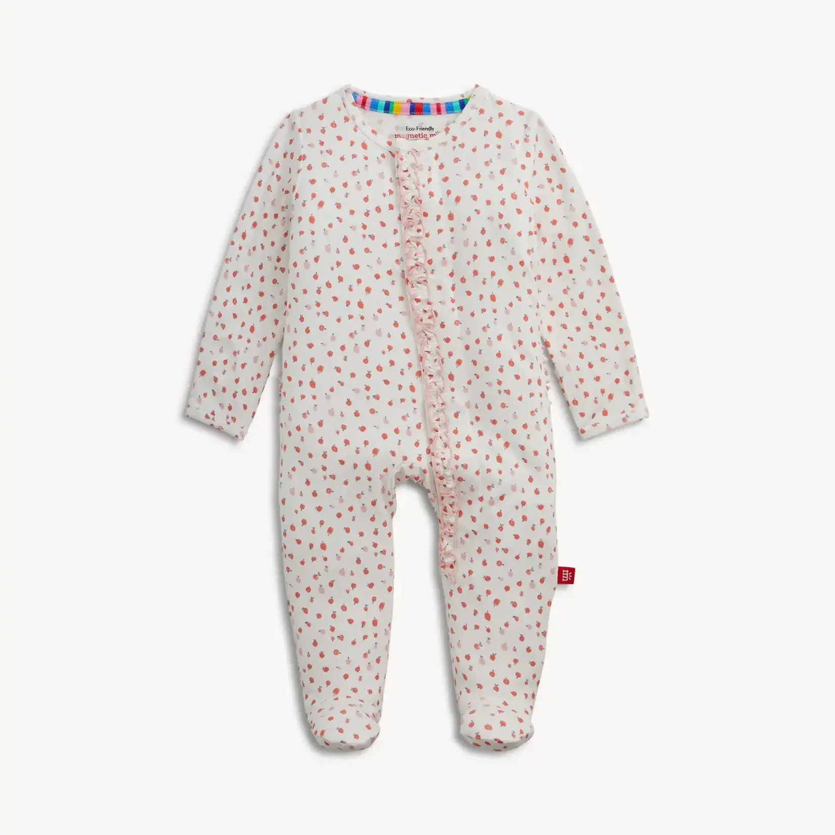 Magnetic Me Magnetic Me - Apple Blossom Ruffle Footie
