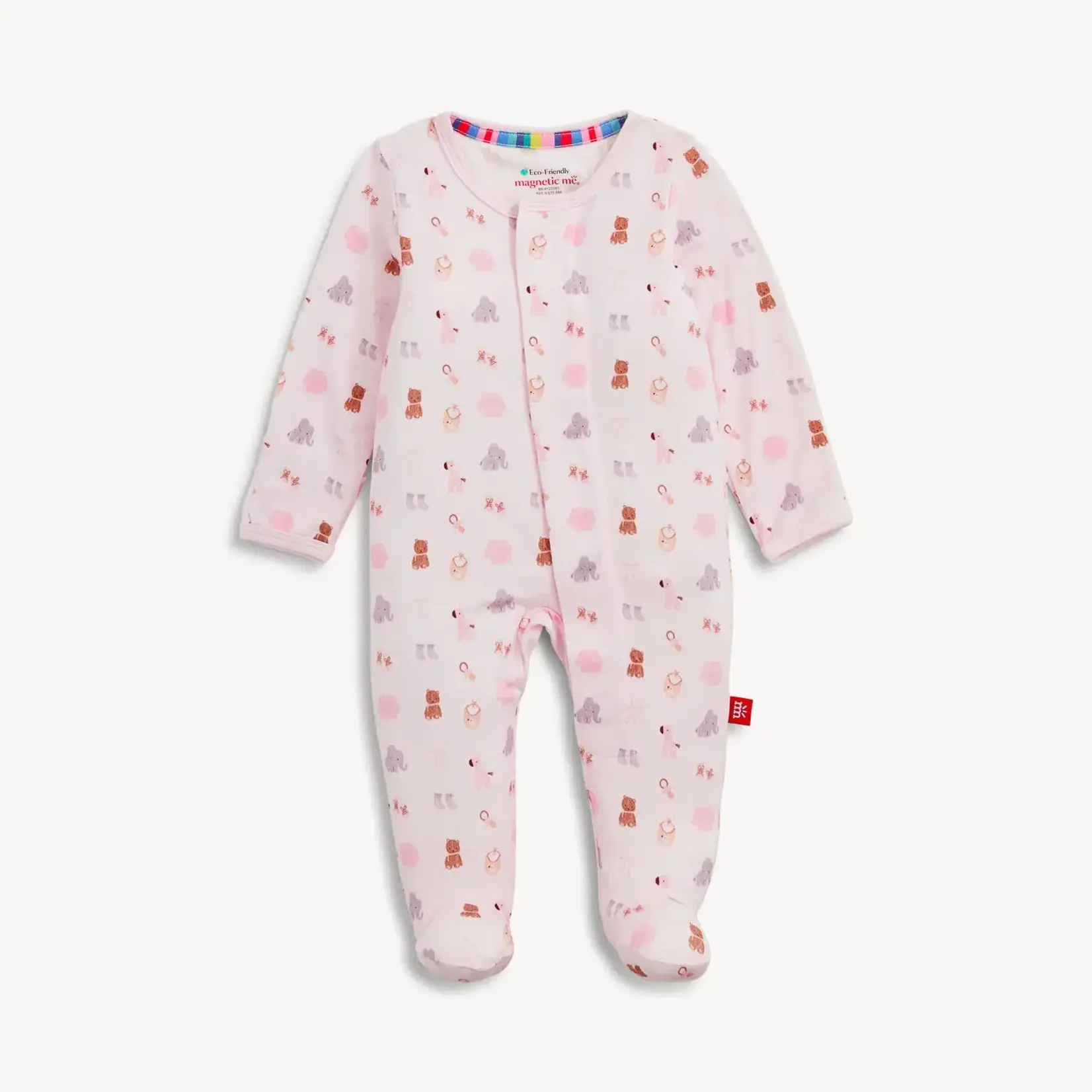 Magnetic Me Magnetic Me - Pink Nursery Nostalgia Footie