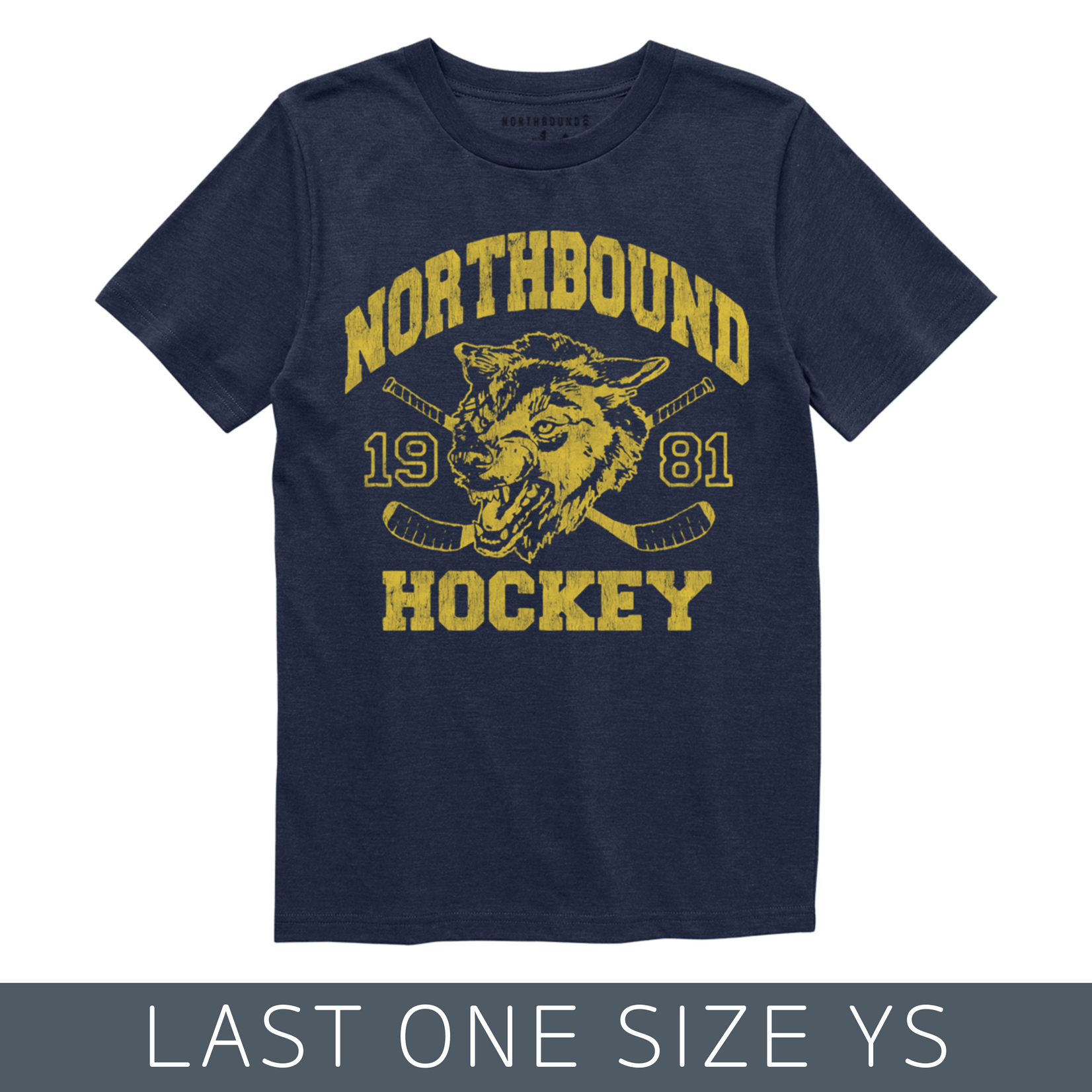 Northbound Supply Northbound - Hockey Wolf T-Shirt