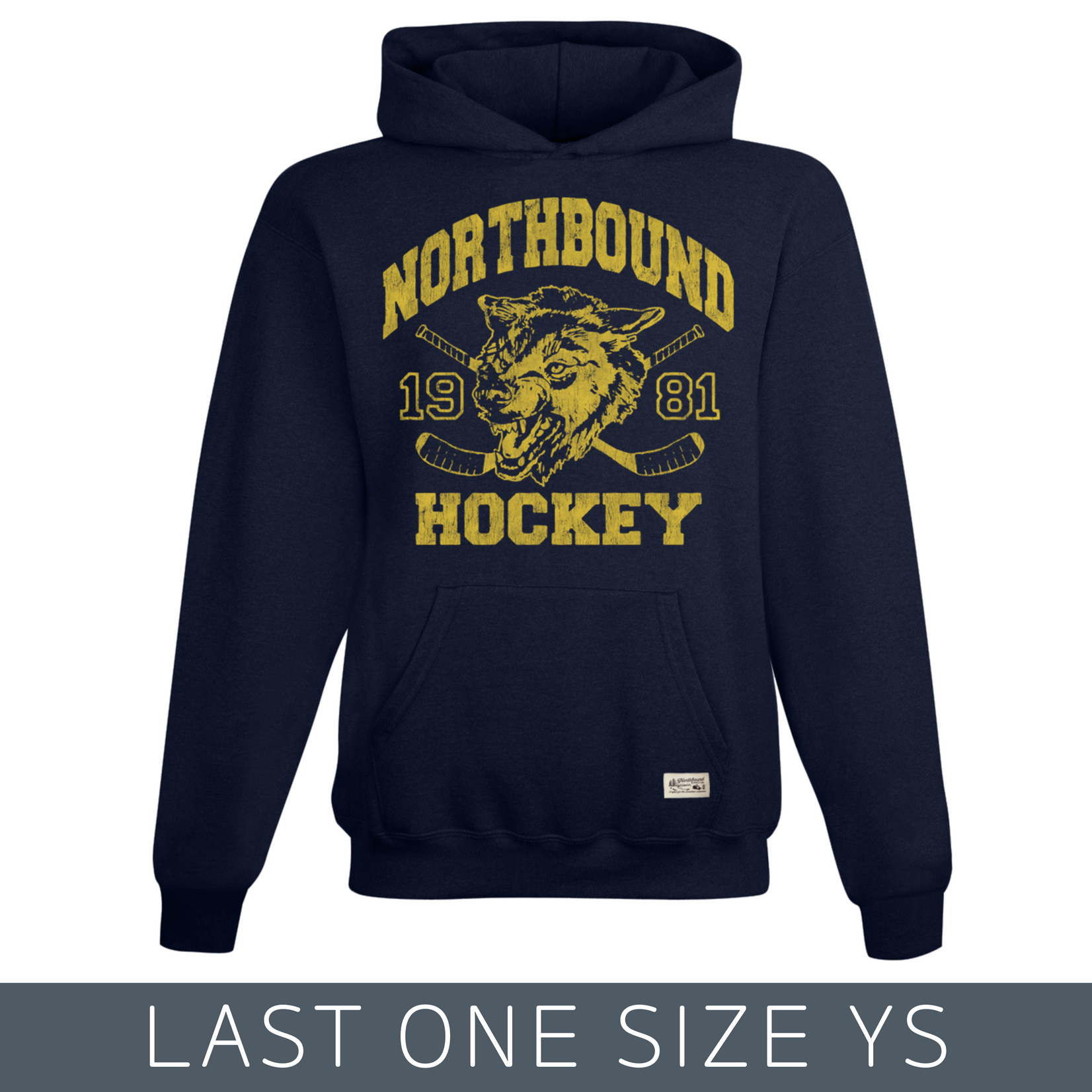 Northbound Supply Northbound - Hockey Wolf Hoodie