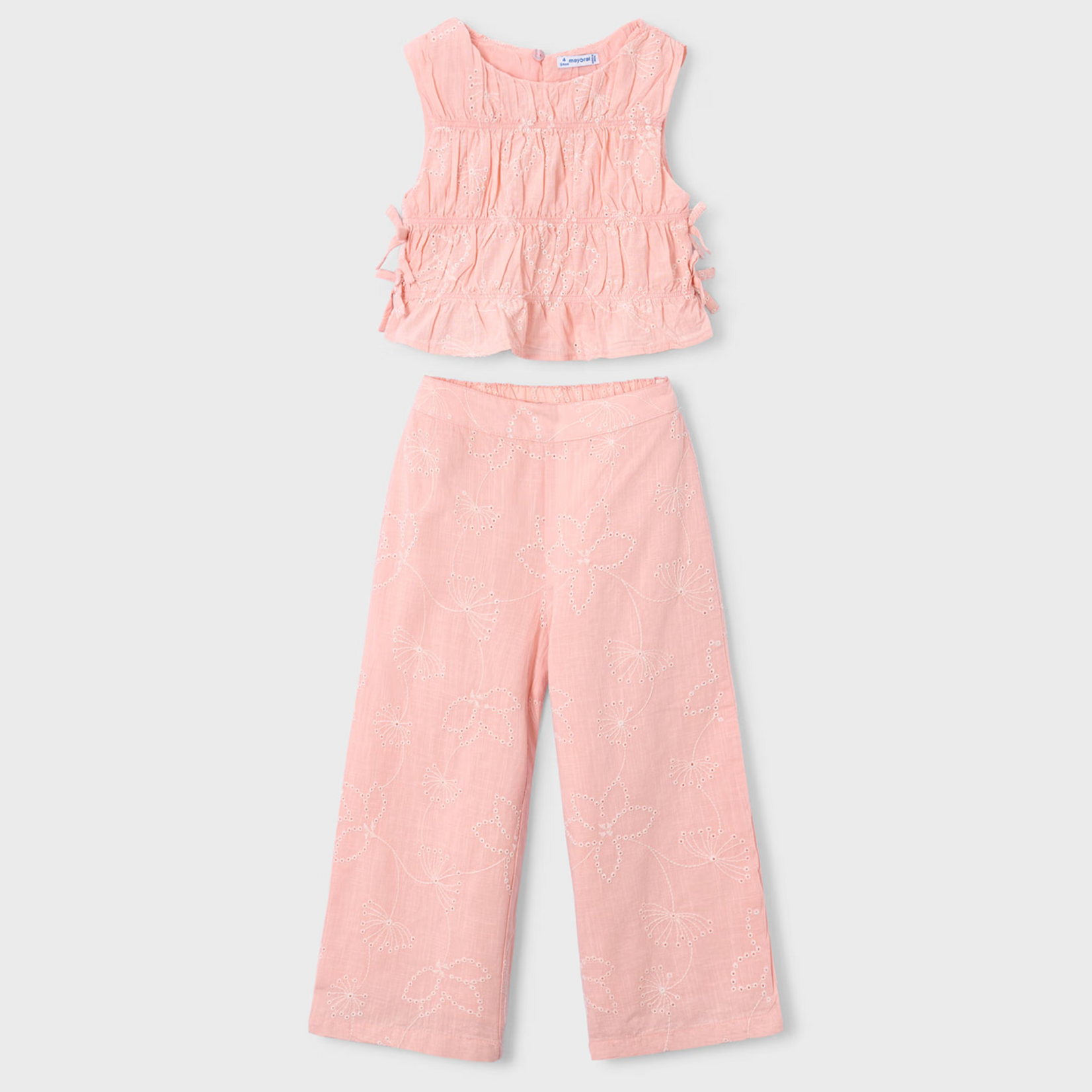 Mayoral Mayoral - Ruched Top & Pant Set (3592)