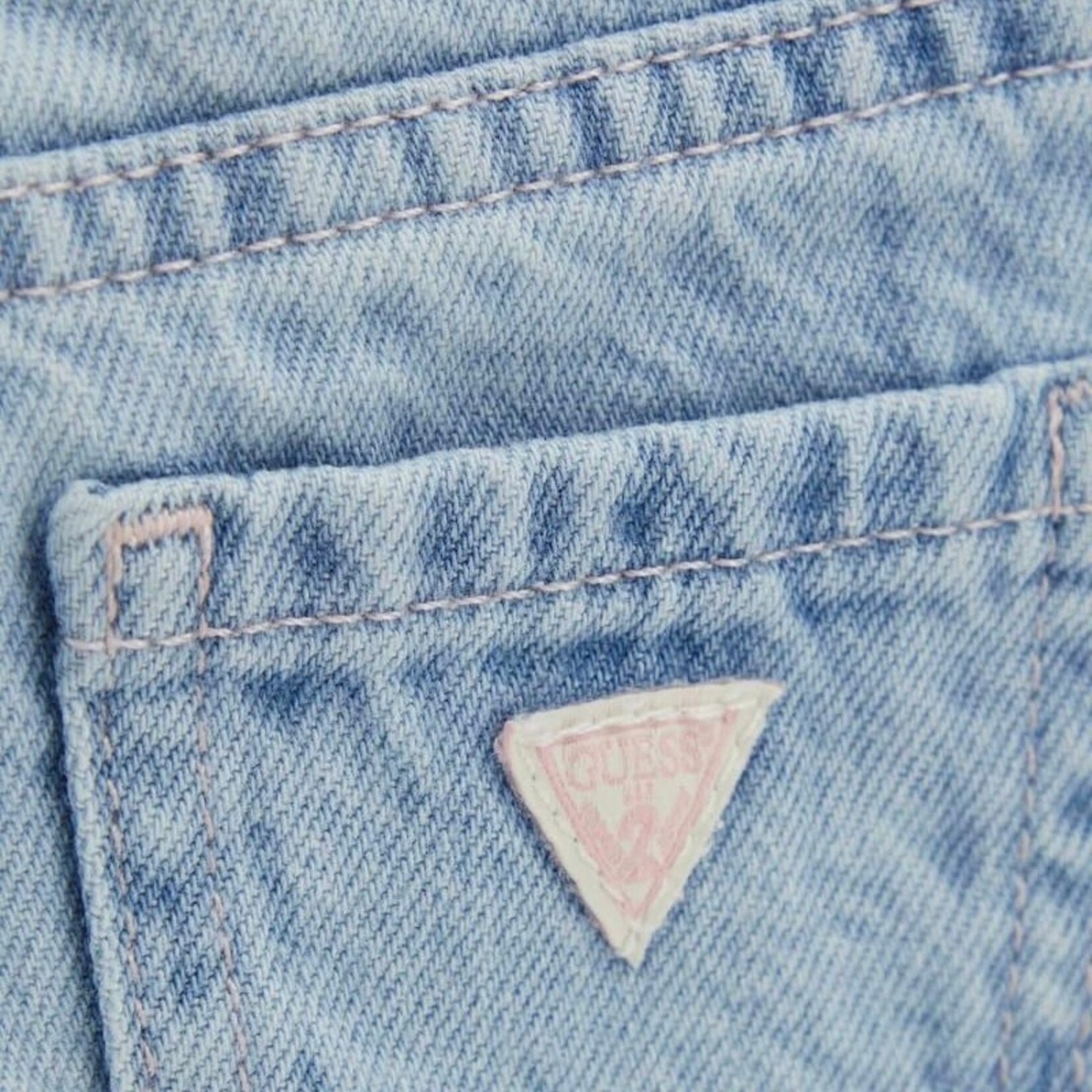 Guess Guess - Denim Shorts Embroidery Flowers