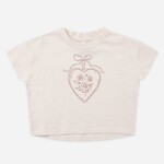 Rylee + Cru Rylee + Cru - Boxy Tee Heart Locket (PRE-ORDER)