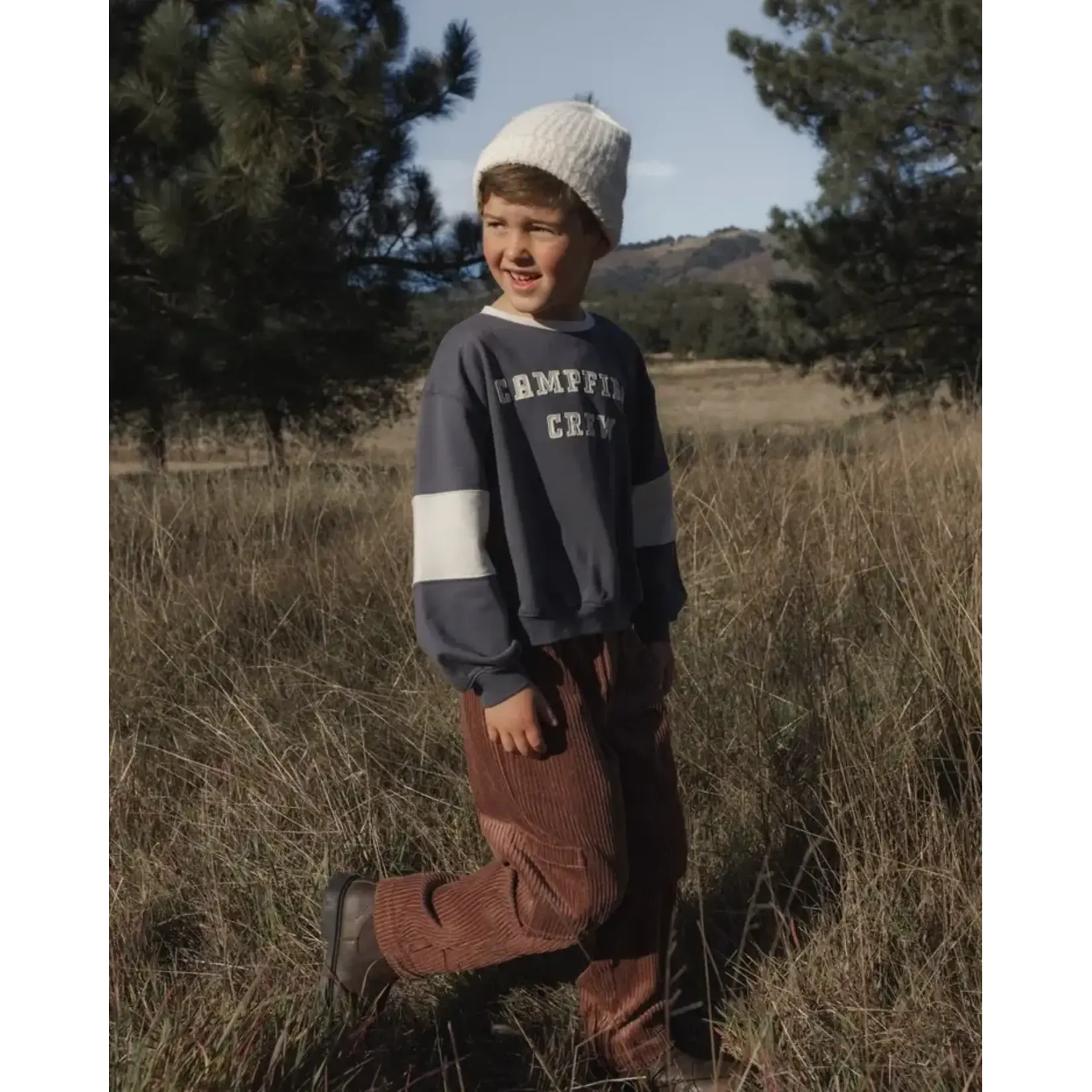 Rylee + Cru Rylee + Cru - Oversized Sweatshirt Campfire Crew