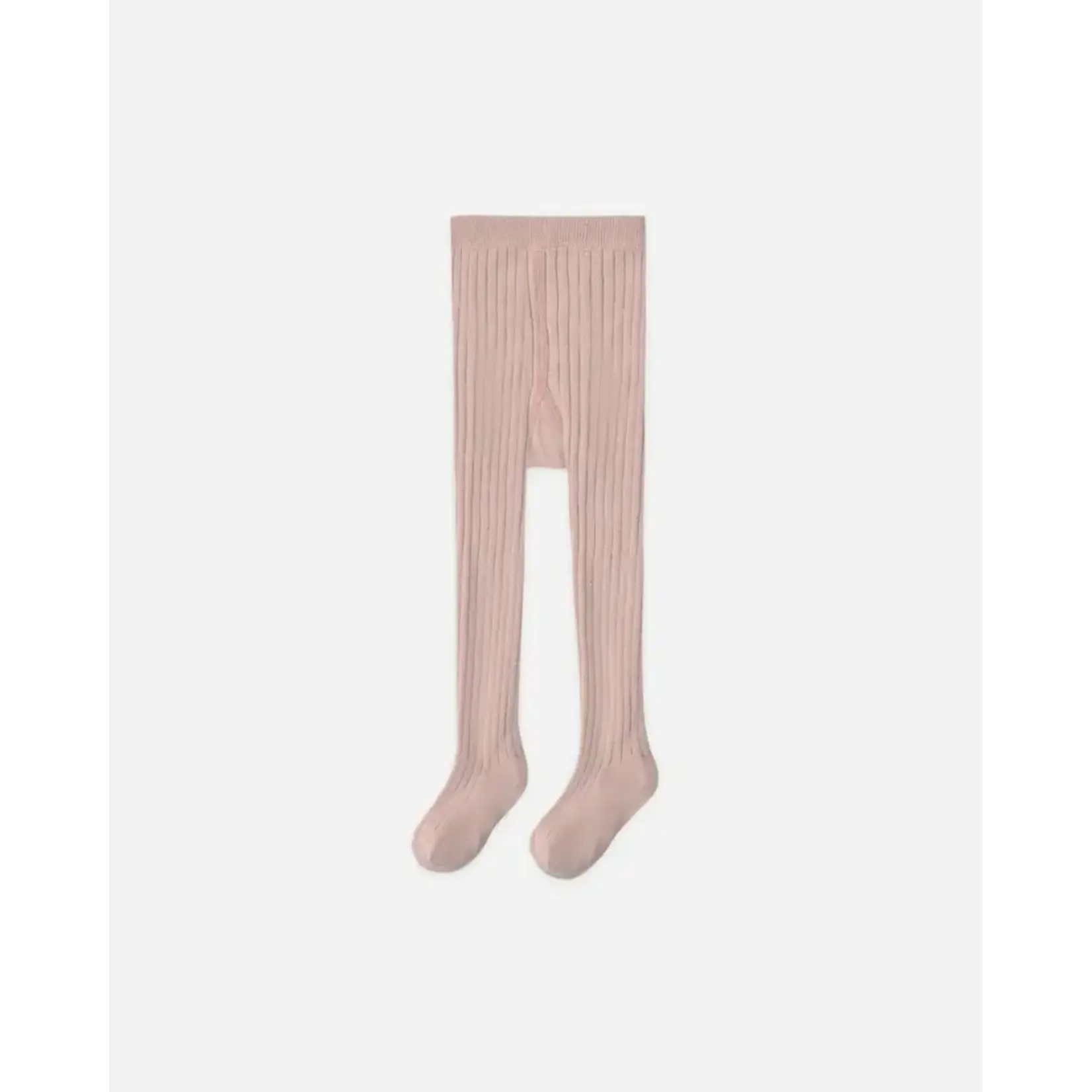 Rylee + Cru Rylee + Cru - Ribbed Tights Rosewood