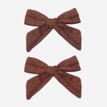Rylee + Cru Rylee + Cru - Bows, Set Of 2 Mulberry (PRE-ORDER)