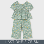 Mayoral Mayoral -Printed Blouse & Pant Set (1513)