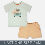 Deux Par Deux Deux Par Deux - T-Shirt And Short Set