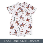 Angel Dear Angel Dear - Bukaroo Cowboy Shortie Romper