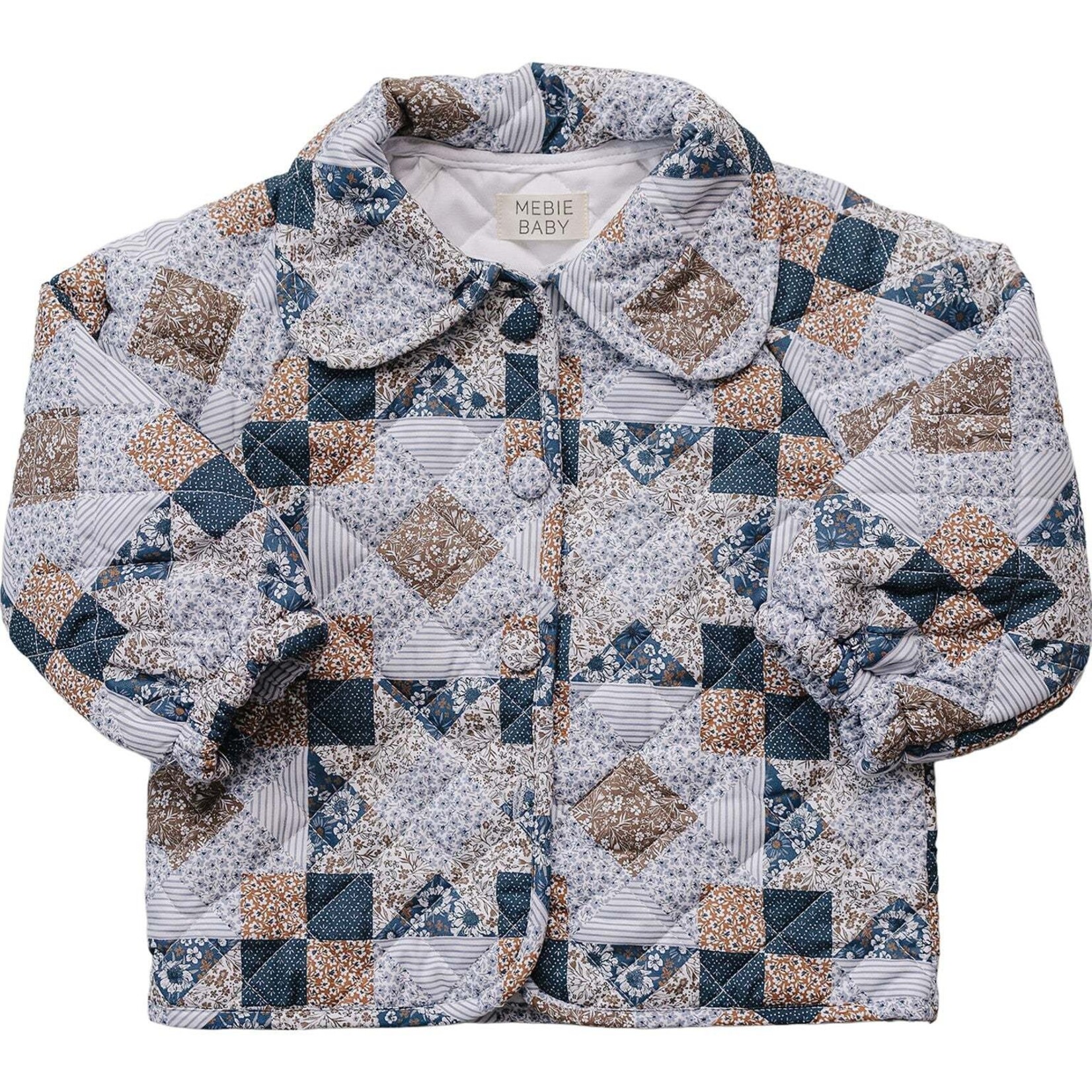 Mebie Baby Mebie Baby- Patchwork Quilted Jacket