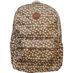 Mebie Baby Mebie Baby - Mustard Floral Large Backpack