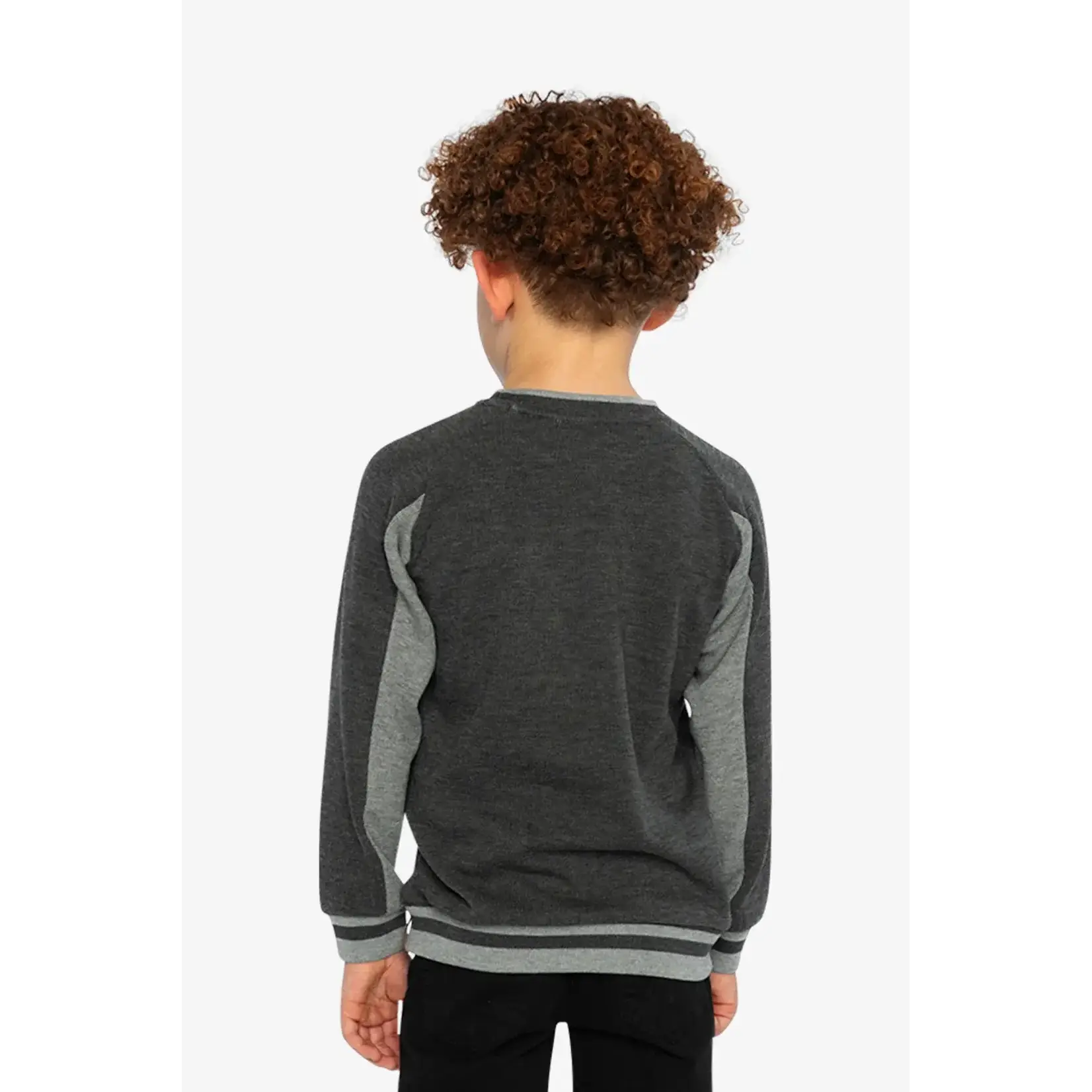 Deux Par Deux Deux Par Deux -Soft Flat Back Rib Sweatshirt