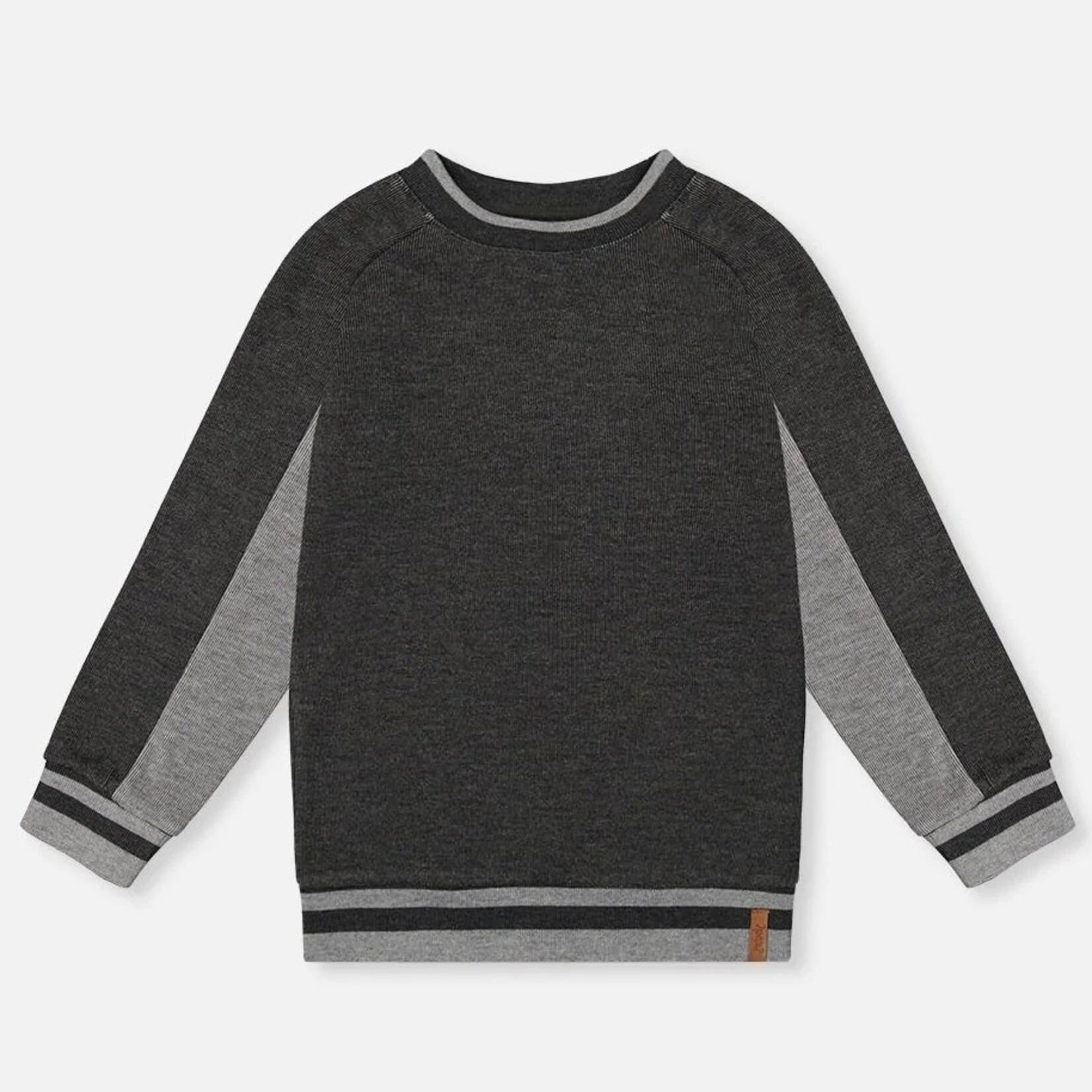 Deux Par Deux Deux Par Deux -Soft Flat Back Rib Sweatshirt