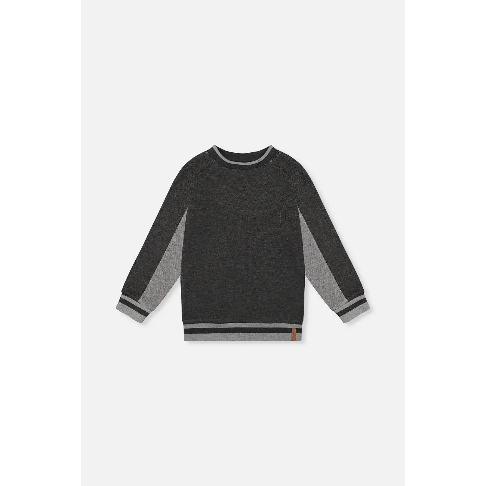 Deux Par Deux Deux Par Deux -Soft Flat Back Rib Sweatshirt
