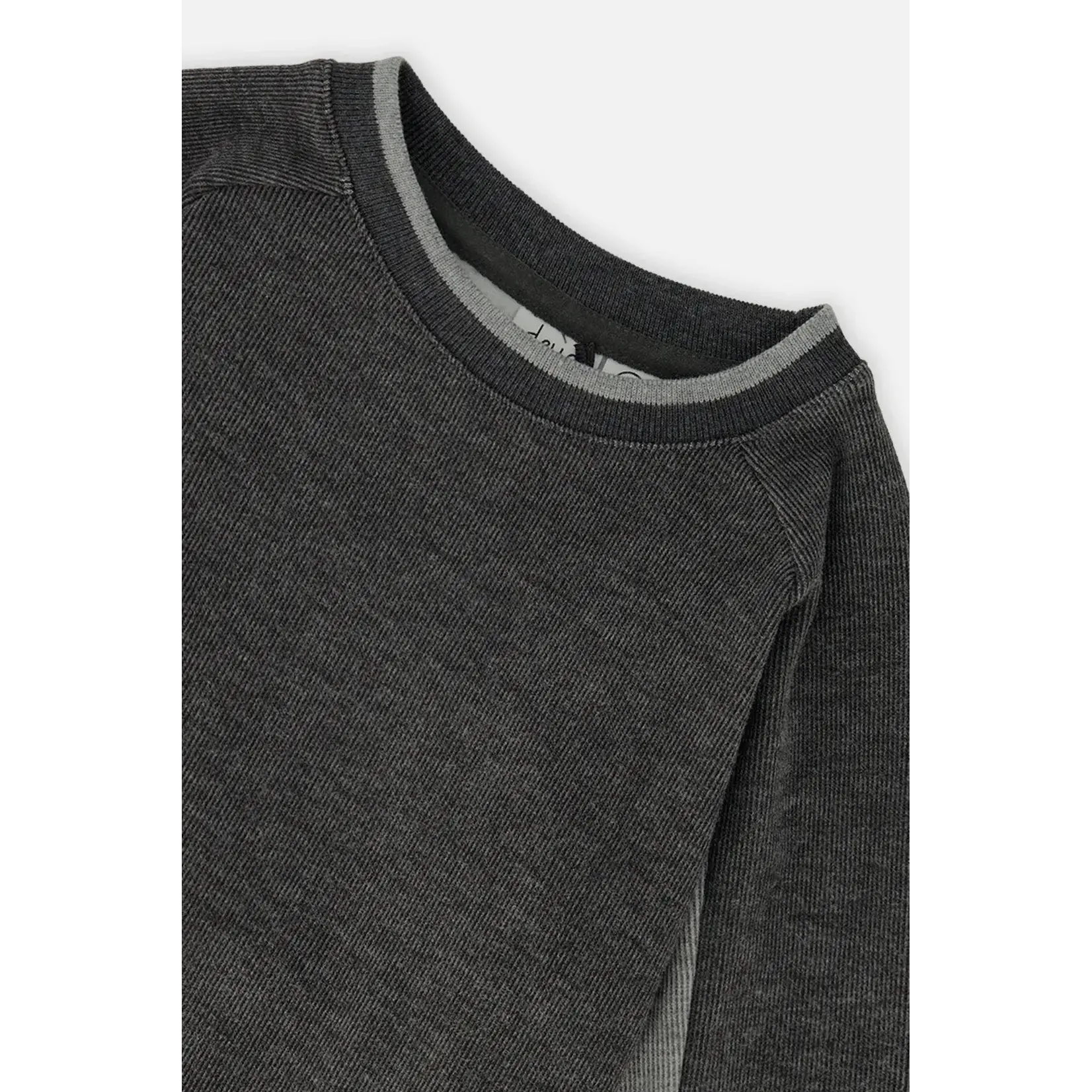 Deux Par Deux Deux Par Deux -Soft Flat Back Rib Sweatshirt
