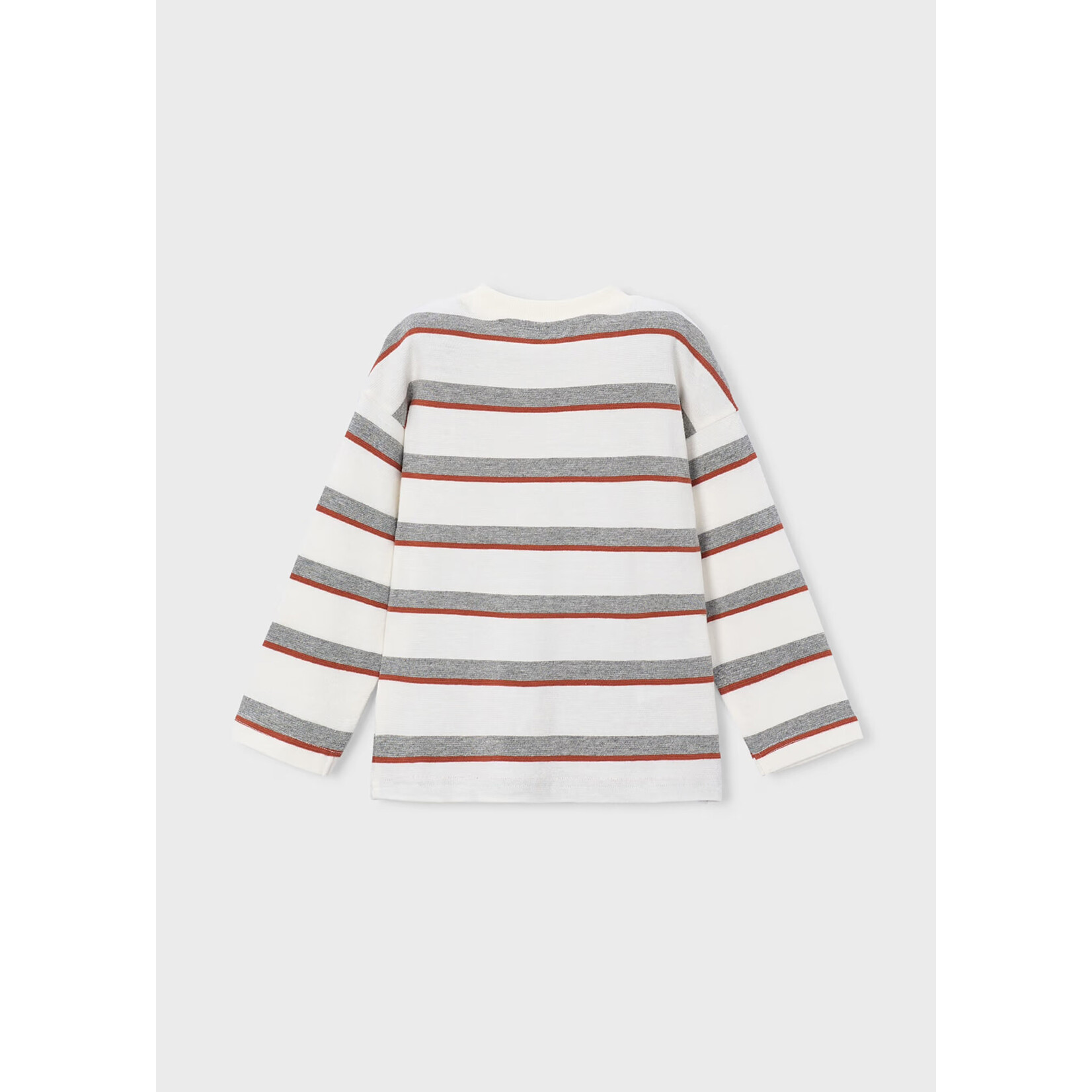 Mayoral Mayoral - L/S Stripes T-Shirt With Pocket (4008)