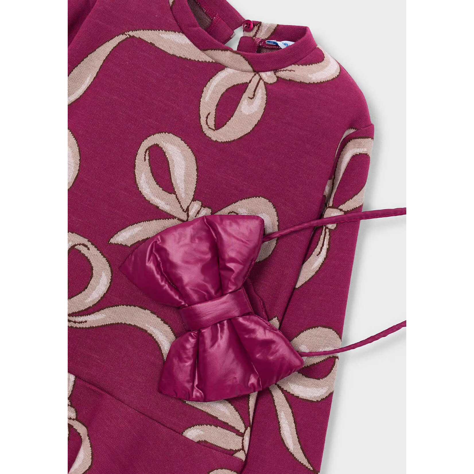 Mayoral Mayoral - Bow Dress With Purse (4912)