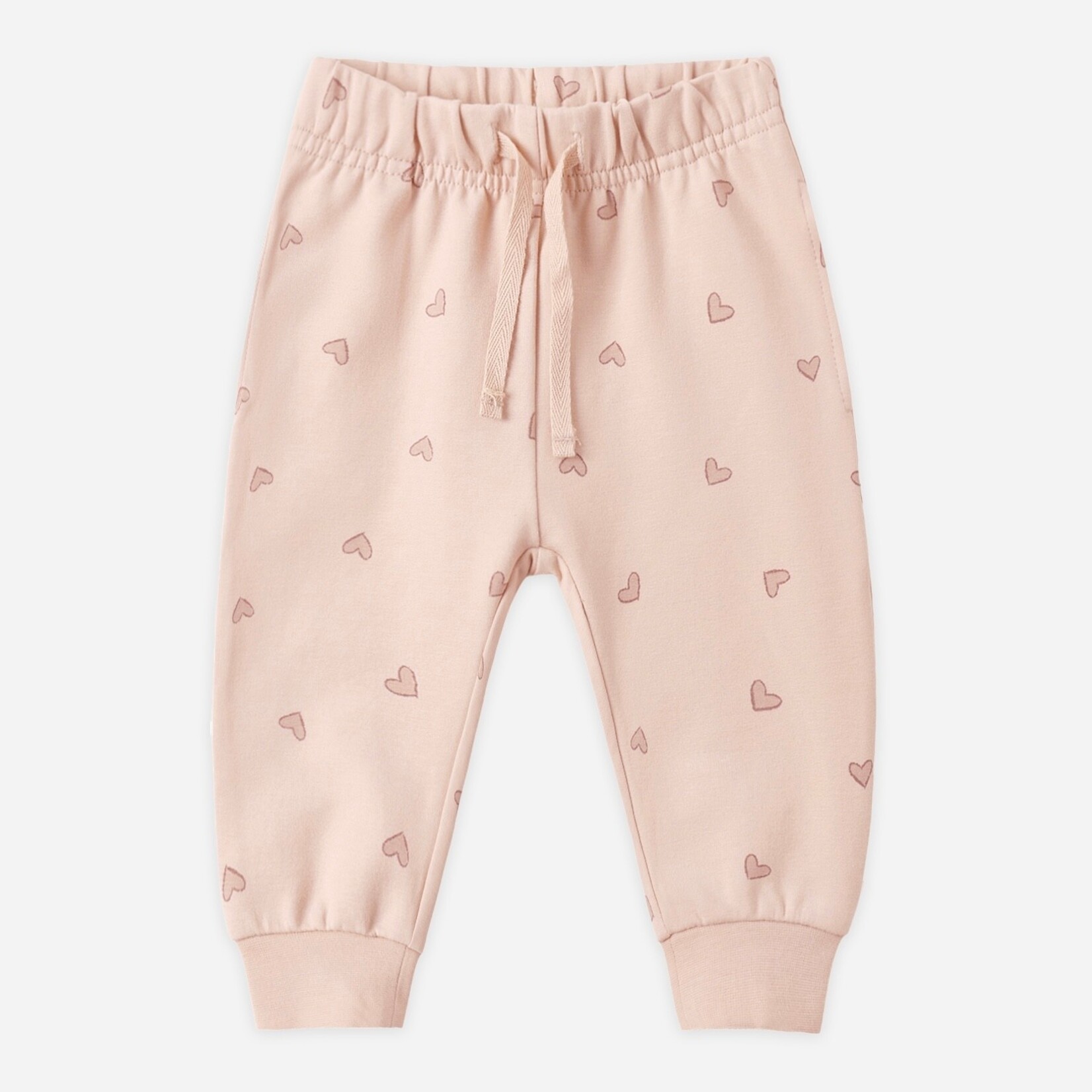 Quincy Mae Quincy Mae - Relaxed Sweatpant Hearts