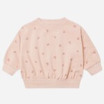 Quincy Mae Quincy Mae - Relaxed Sweatshirt  Hearts