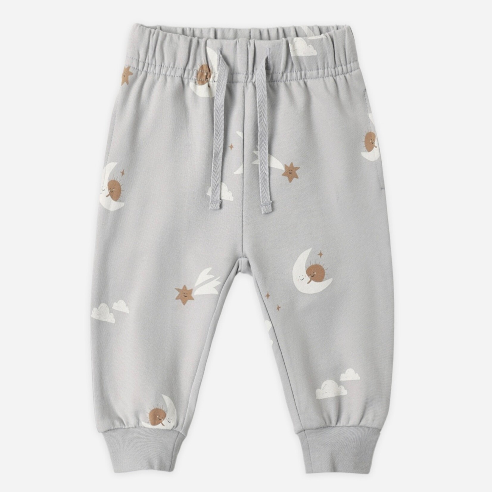 Quincy Mae Quincy Mae - Relaxed SweatPANT Sky Friends