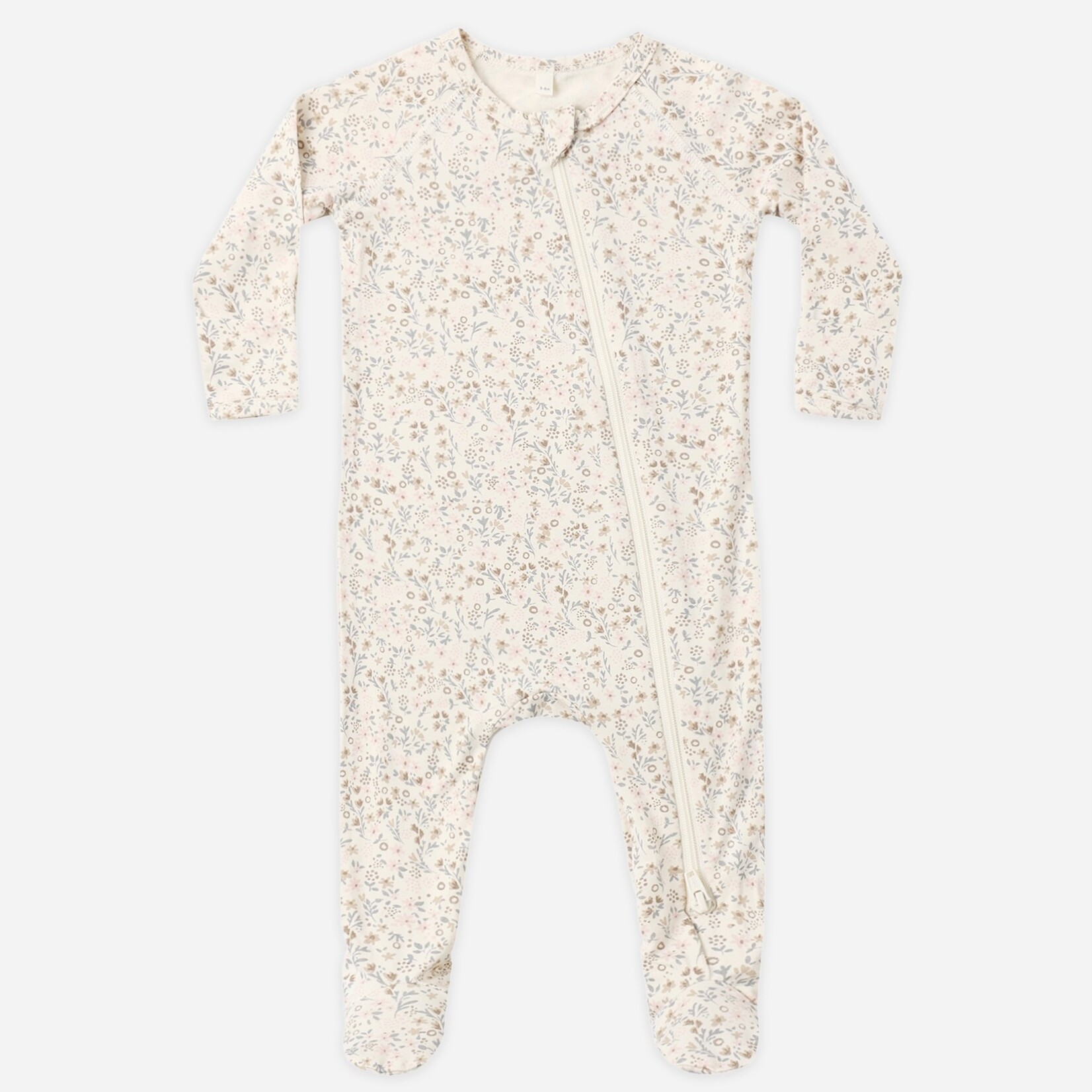 Quincy Mae Quincy Mae - Bamboo Zipper Footie