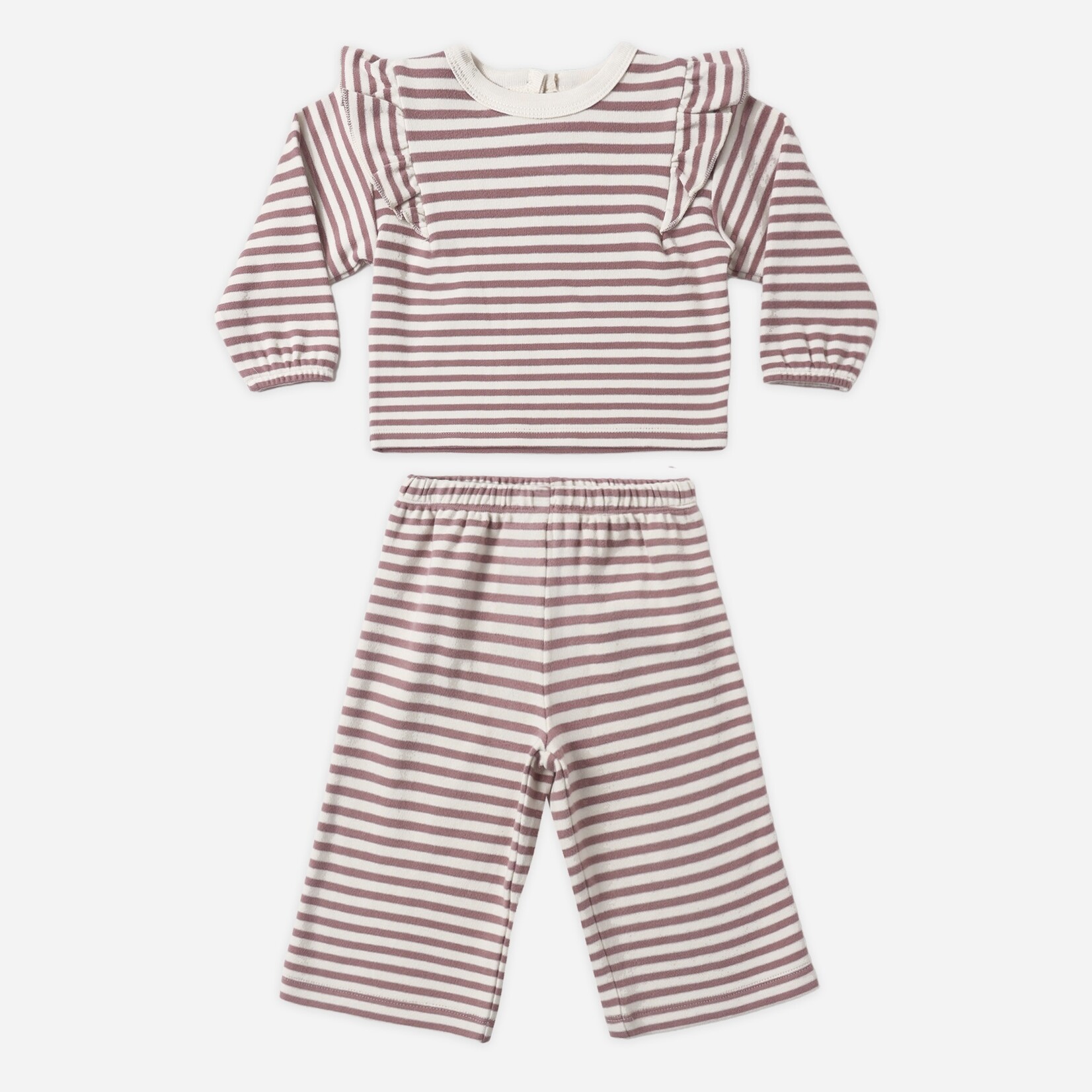 Quincy Mae Quincy Mae - Ruffle Cozy Set