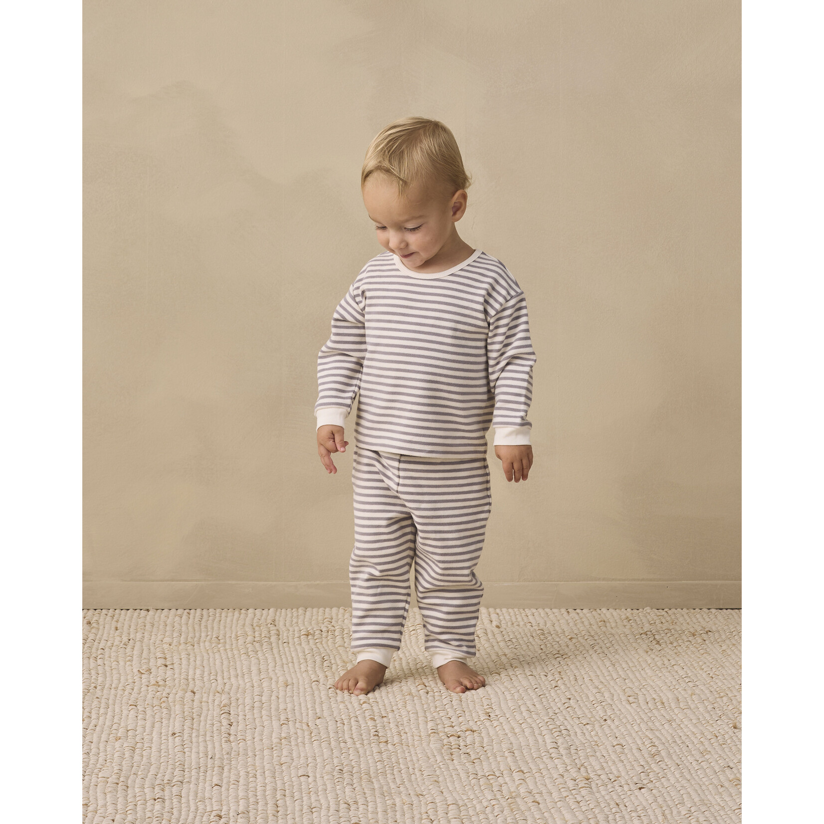 Quincy Mae Quincy Mae - Cozy Stripe Set