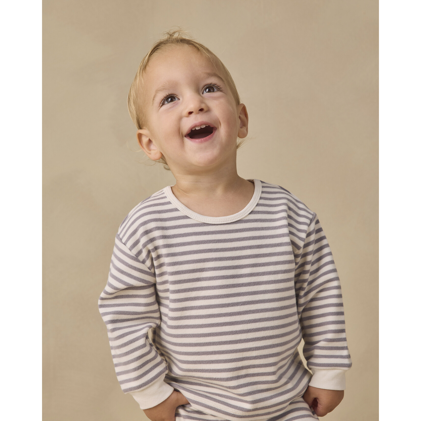 Quincy Mae Quincy Mae - Cozy Stripe Set