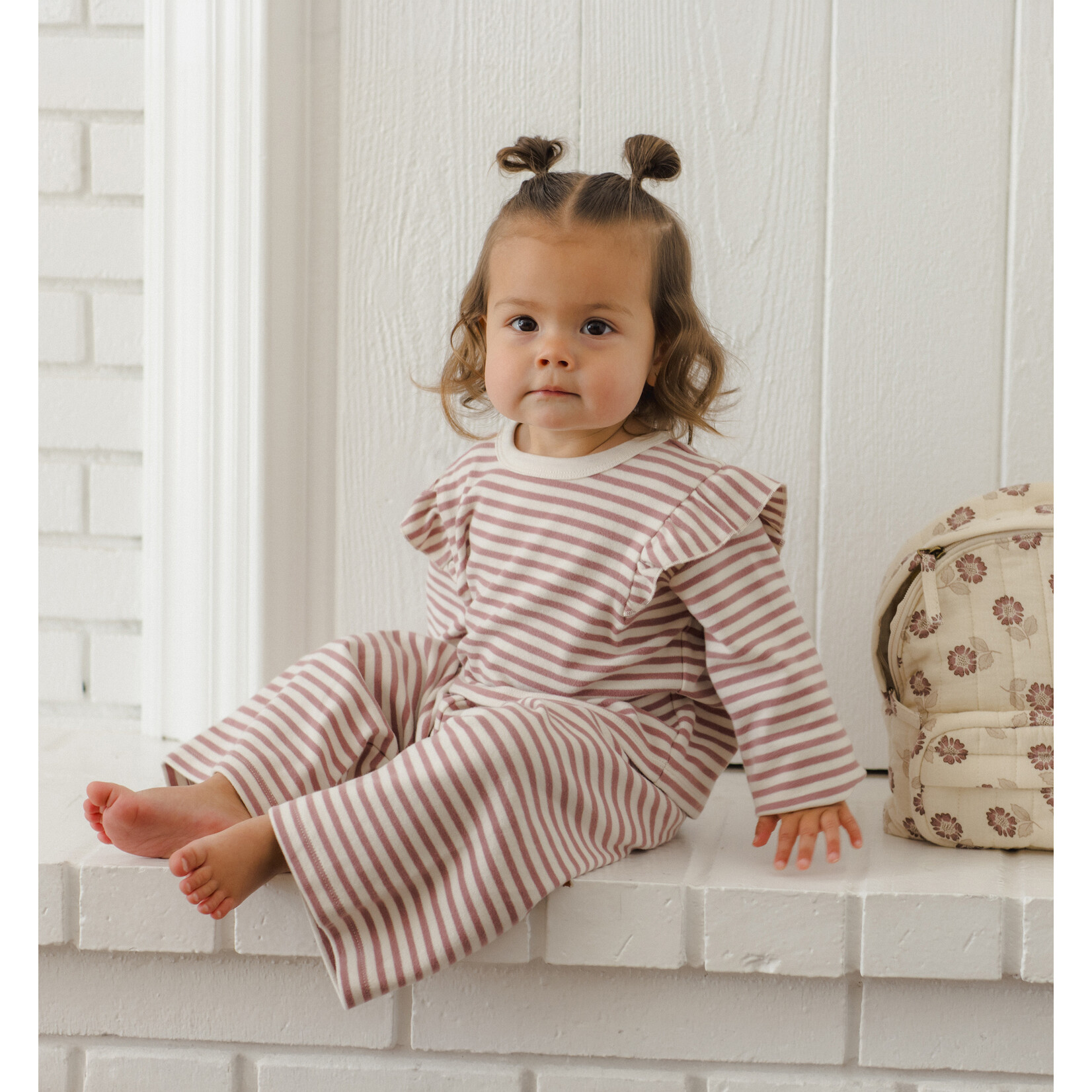 Quincy Mae Quincy Mae - Ruffle Cozy Set