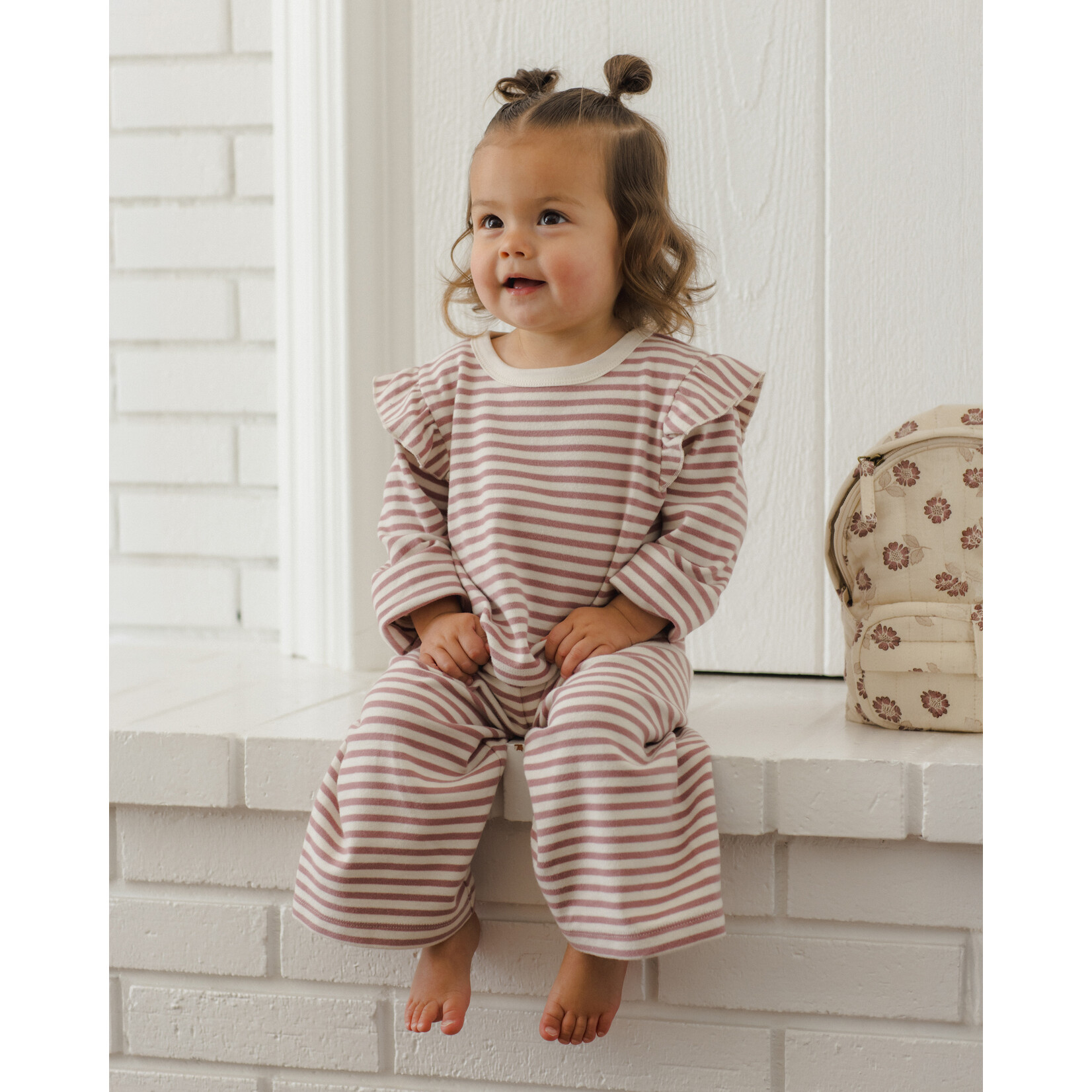 Quincy Mae Quincy Mae - Ruffle Cozy Set
