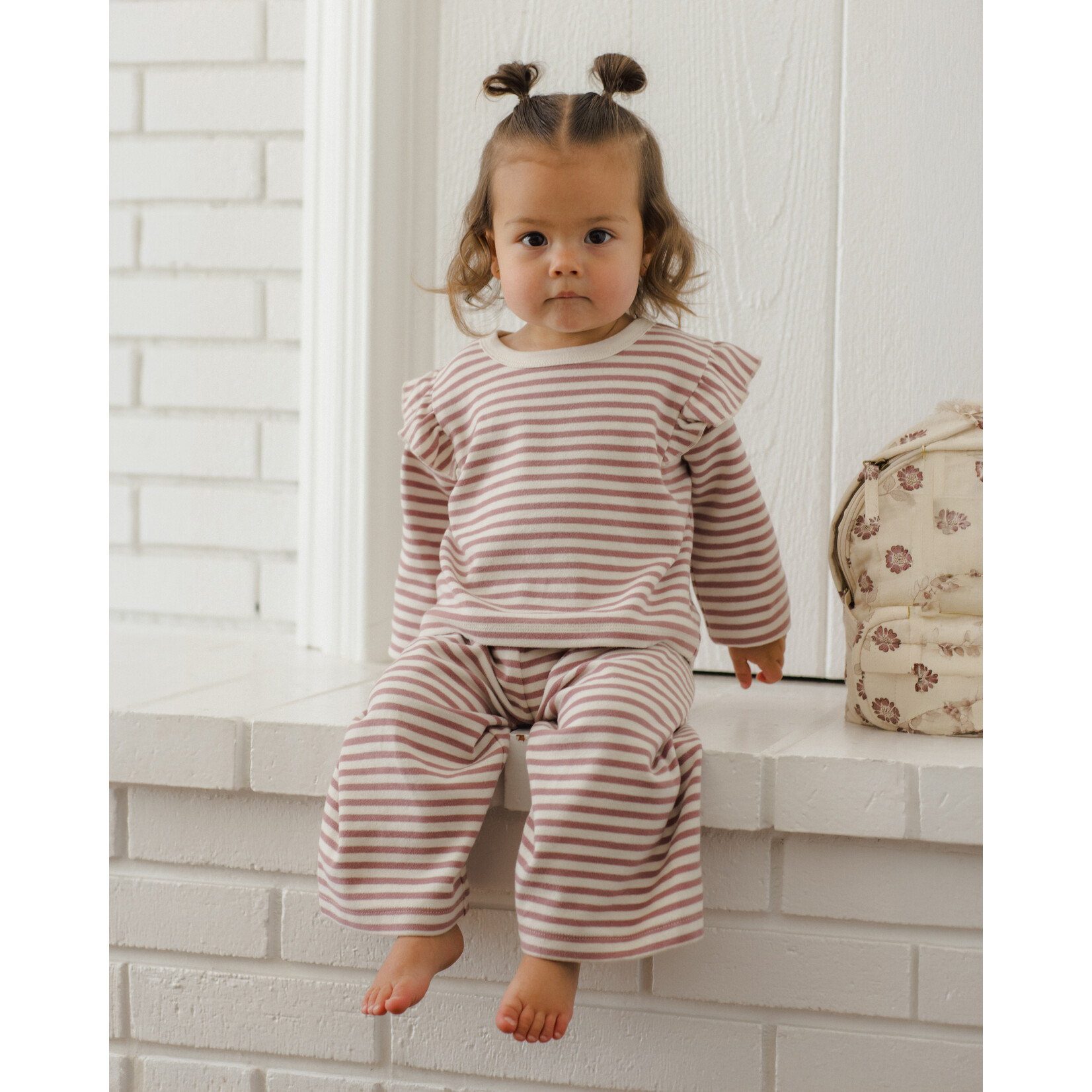 Quincy Mae Quincy Mae - Ruffle Cozy Set