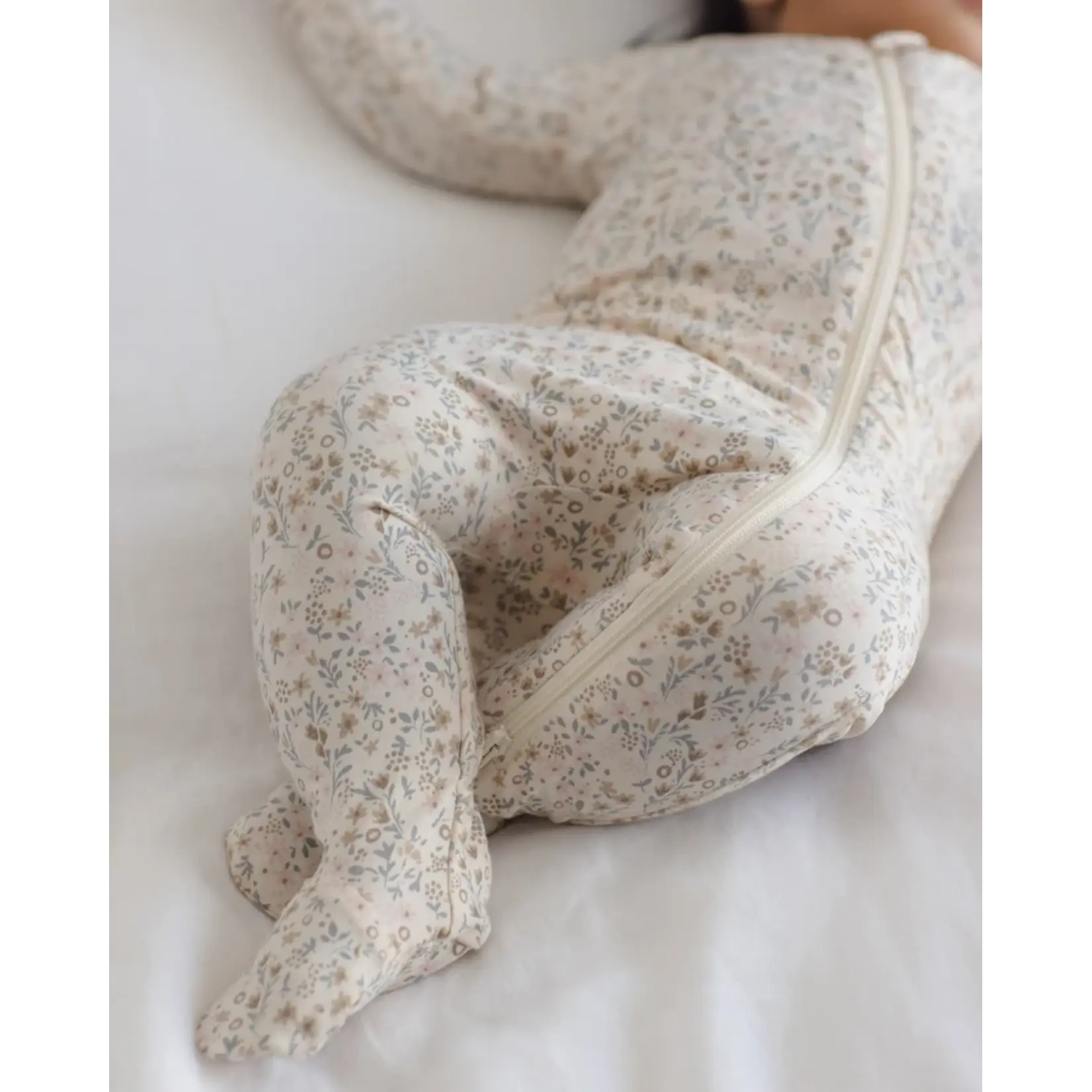 Quincy Mae Quincy Mae - Bamboo Zipper Footie