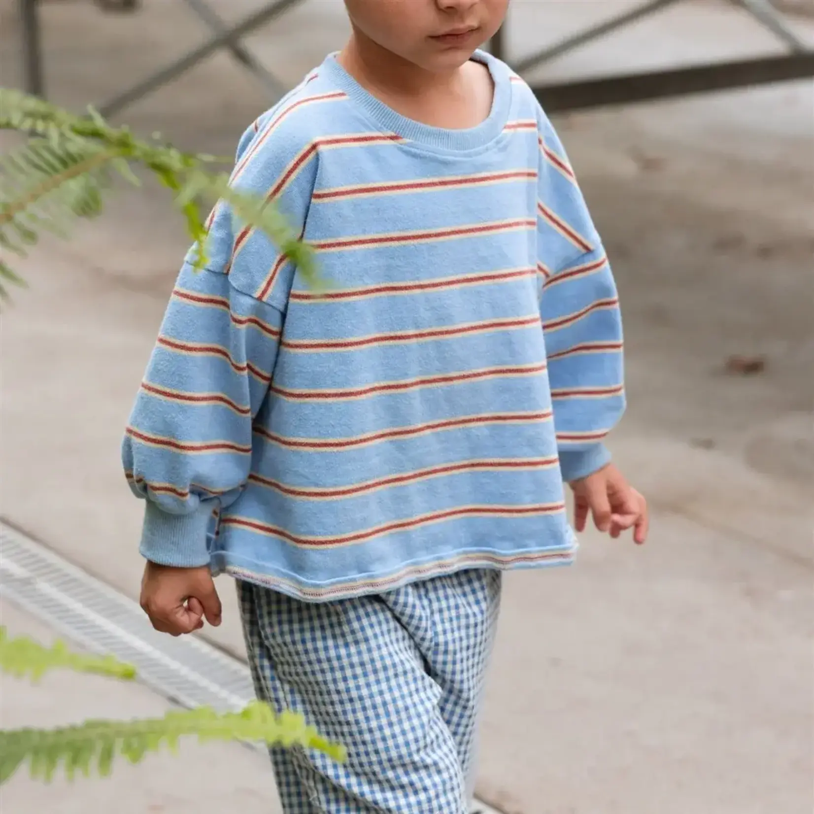 Roobear Roobear - Striped Lightweight Crewneck