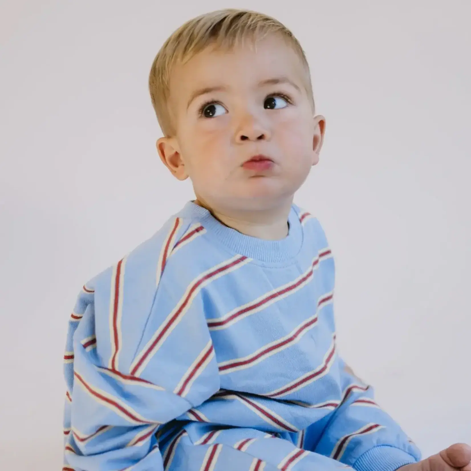 Roobear Roobear - Striped Long Sleeve Romper