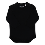Coccoli Coccoli - Modal Long Sleeve Onesie | Black