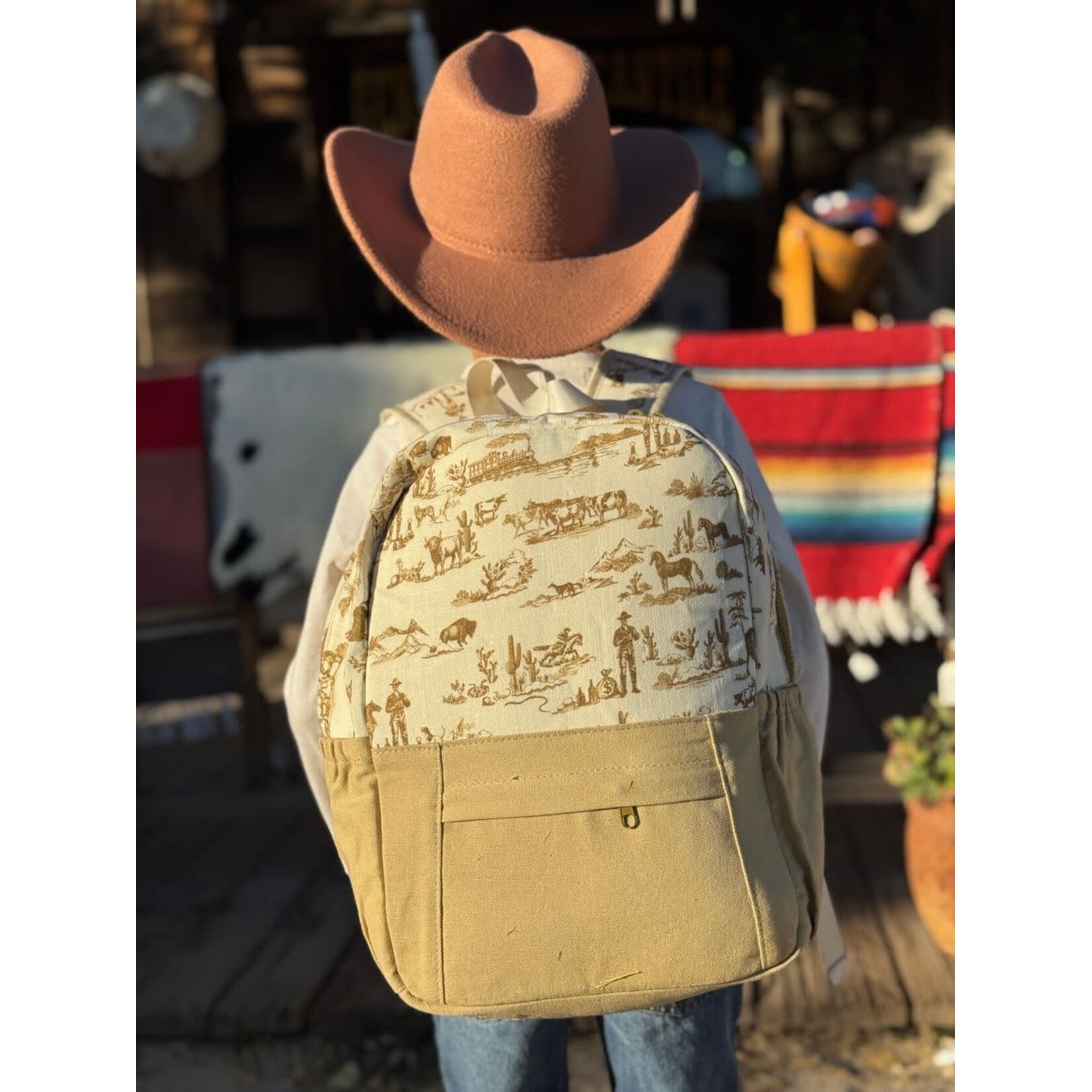 Me & Henry Me & Henry - Buckaroo Cowboy Backpack