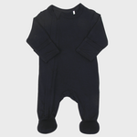 Coccoli Coccoli - Modal Zipper Footie | Black