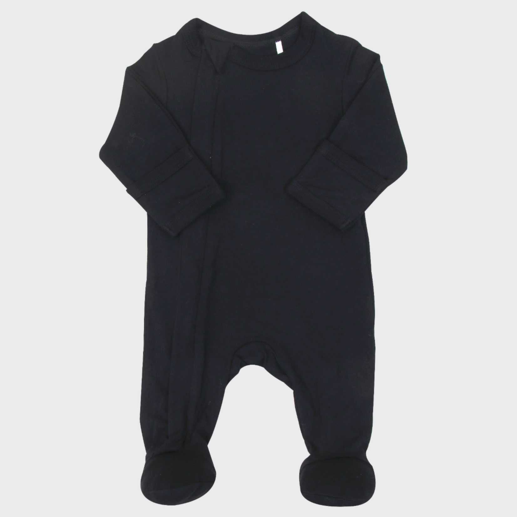 Coccoli Coccoli - Modal Zipper Footie | Black