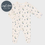 Coccoli Coccoli - Modal  Zipper Footie | Blackberries On Cream