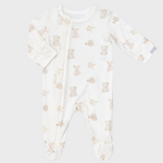 Coccoli Coccoli - Modal  Zipper Footie | Teddies On Cream