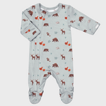 Coccoli Coccoli - Modal Zipper Footie | Animals On Mercury