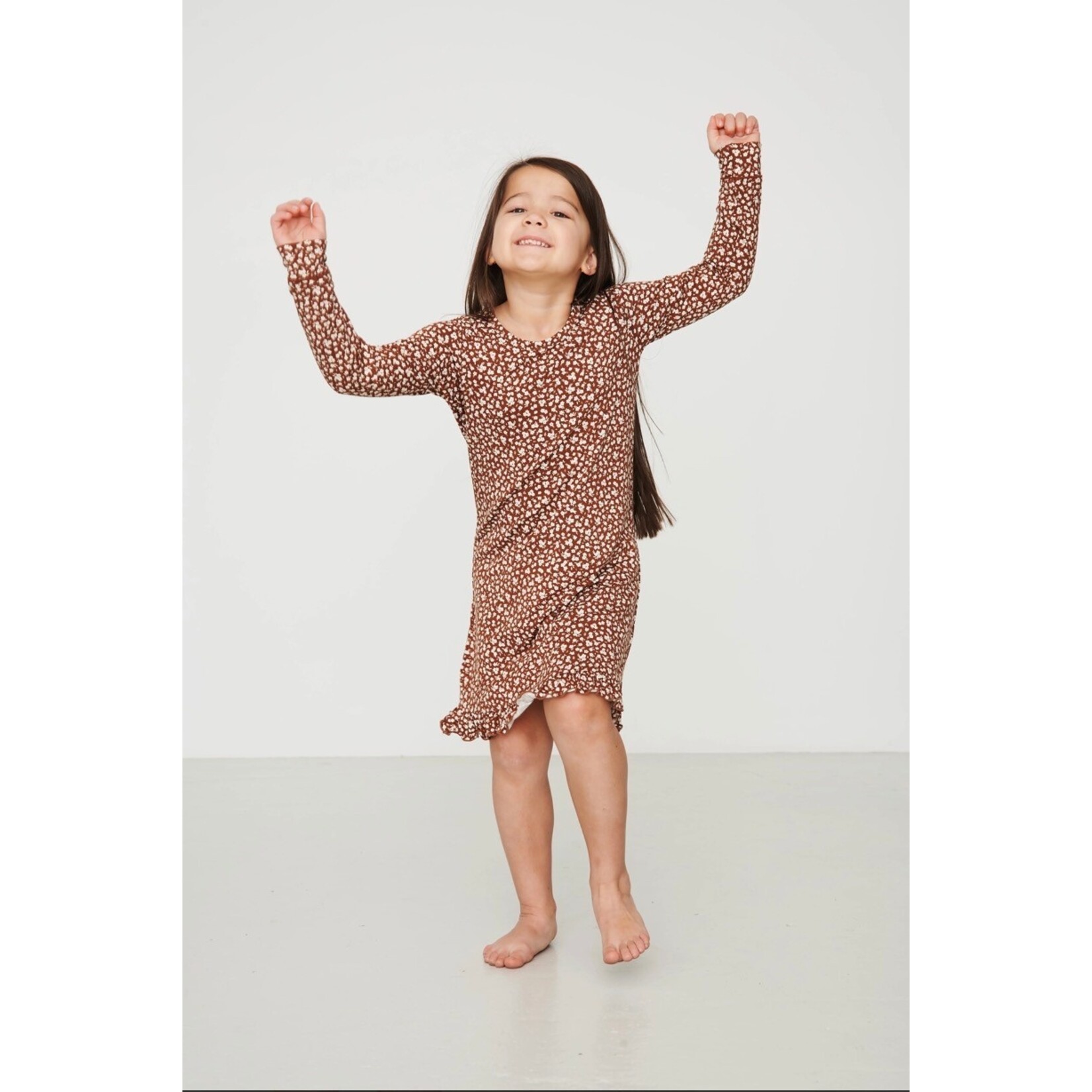Bambi & Birdie Bambi & Birdie - Ruffled Nightgown