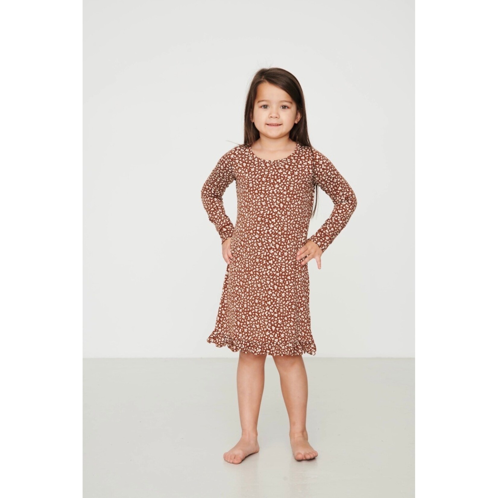 Bambi & Birdie Bambi & Birdie - Ruffled Nightgown