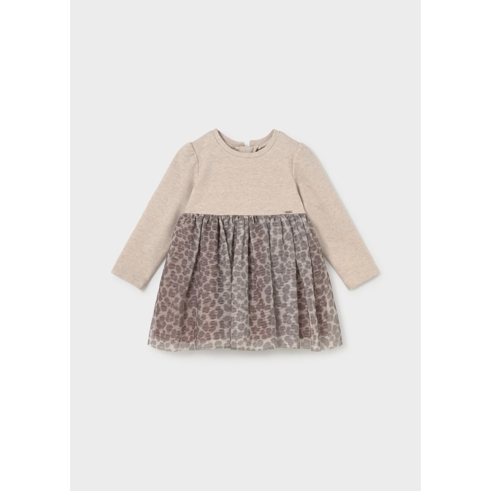 Mayoral Mayoral - Knit Tulle Leopard Dress(2941)