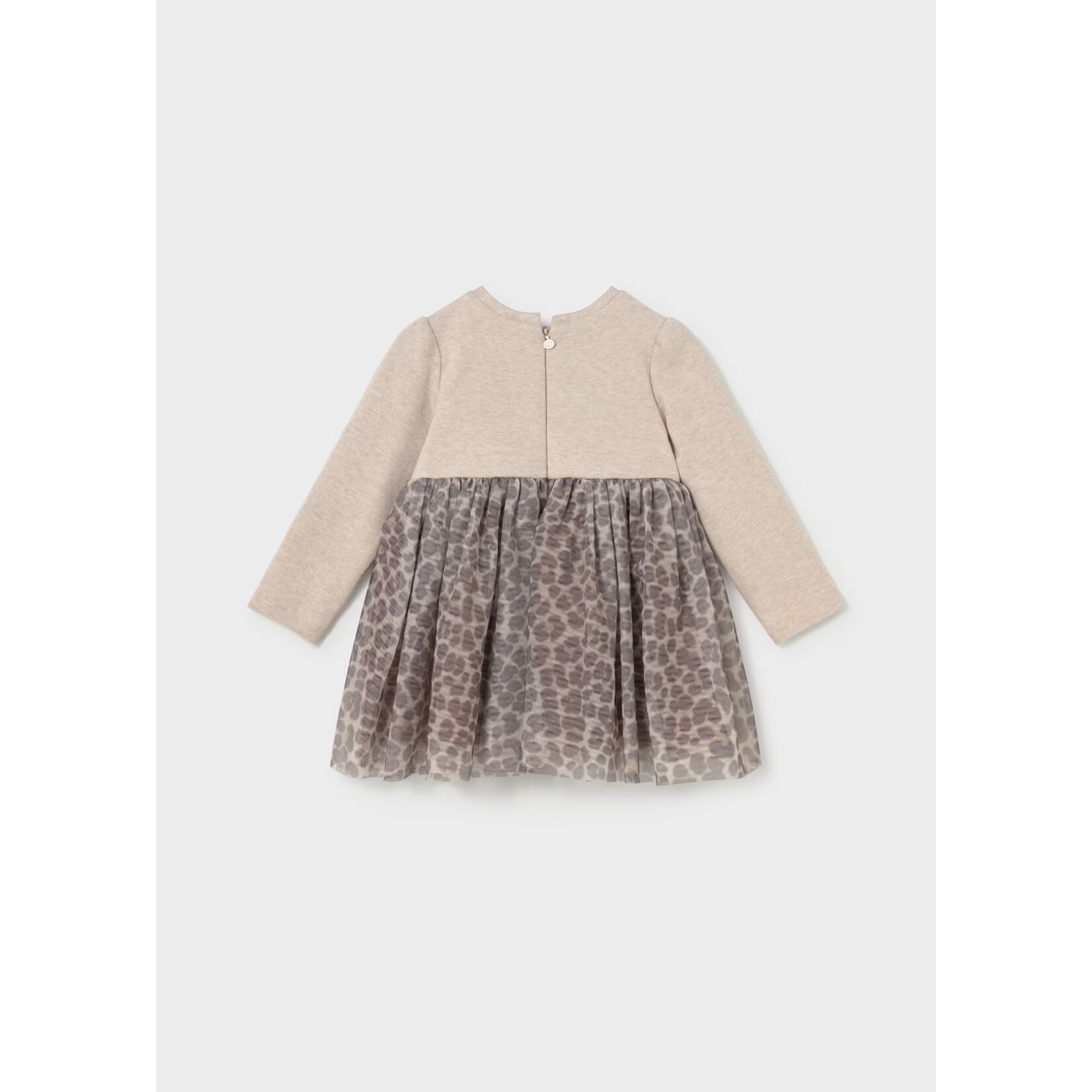 Mayoral Mayoral - Knit Tulle Leopard Dress(2941)