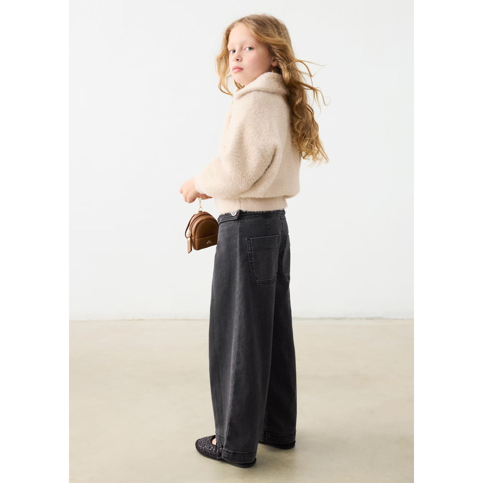 Mayoral Mayoral -  Wide Leg Denim Pant (4523)