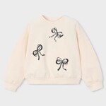 Mayoral Mayoral - Embroidered  Bow Sweatshirt (4405)
