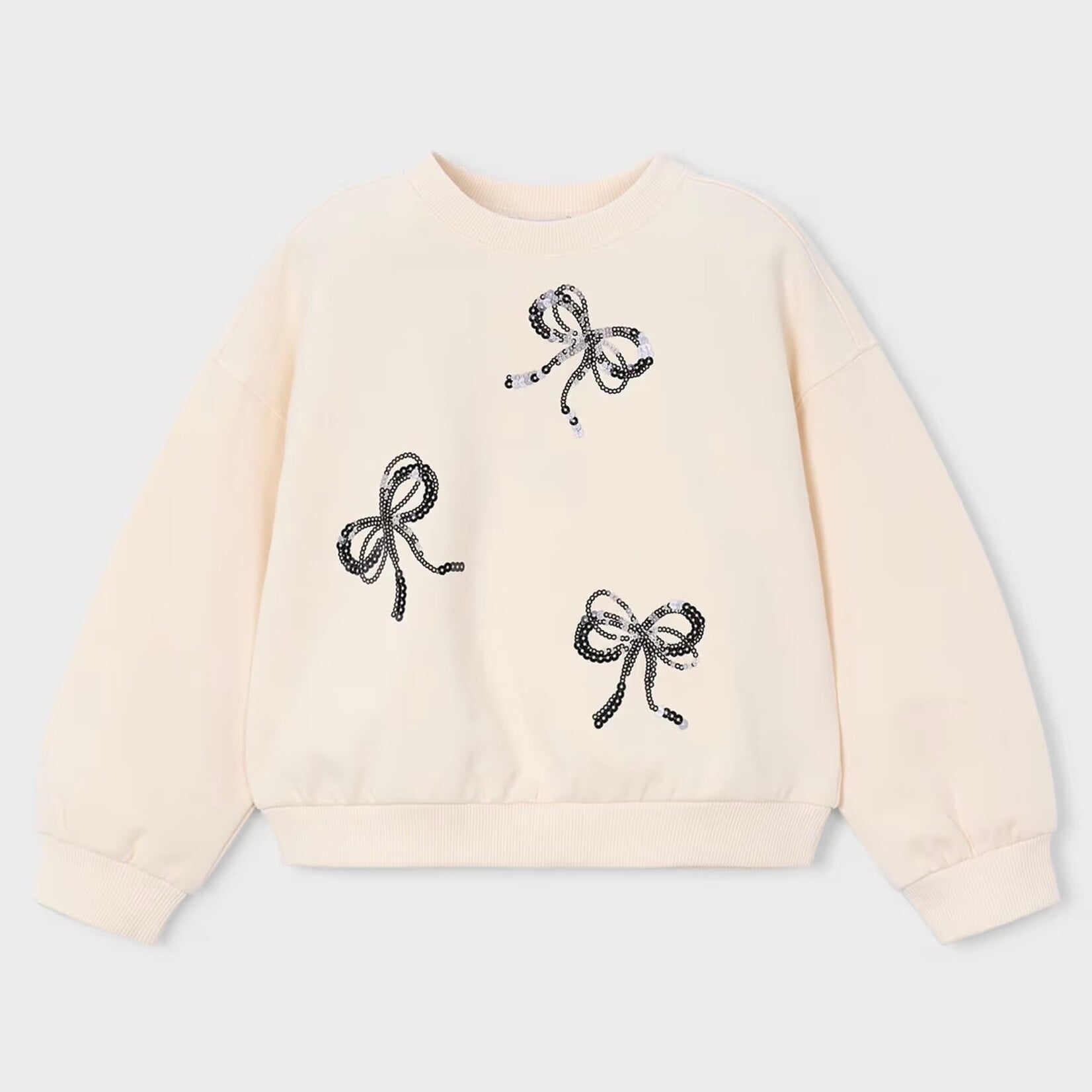 Mayoral Mayoral - Embroidered  Bow Sweatshirt (4405)