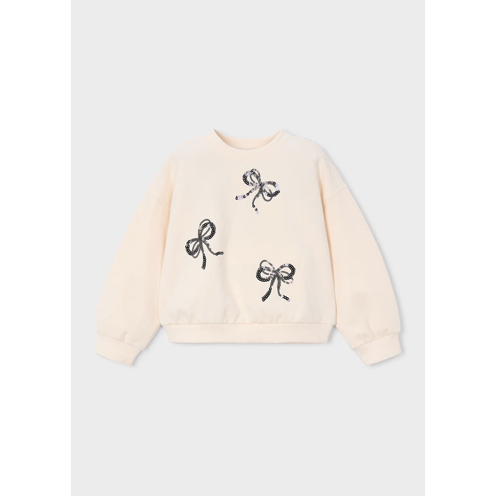 Mayoral Mayoral - Embroidered  Bow Sweatshirt (4405)